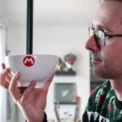 Super Mario - Logo Müslischale