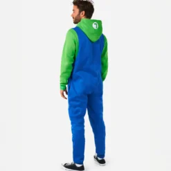 Super Mario - Luigi Onesie für Erwachsene