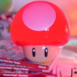 Super Mario - Super-Pilz Tischlampe mit Sound