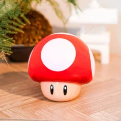 Super Mario - Super-Pilz Tischlampe mit Sound