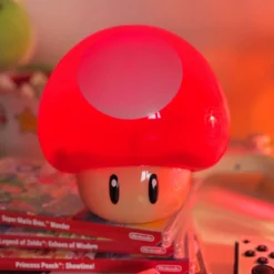 Super Mario - Super-Pilz Tischlampe mit Sound