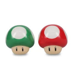 Super Mario - Super Pilz und 1 UP Pilz Salz & Pfefferstreuer