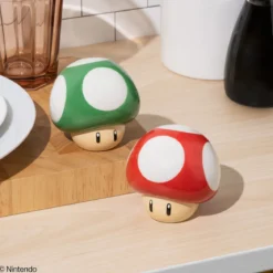 Super Mario - Super Pilz und 1 UP Pilz Salz & Pfefferstreuer