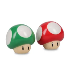 Super Mario - Super Pilz und 1 UP Pilz Salz & Pfefferstreuer