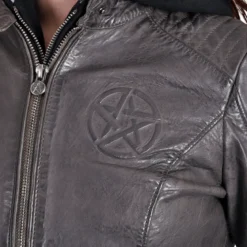 Supernatural - Anti Possession Symbol Lederjacke Damen