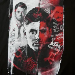 Supernatural - Dean Winchester T-Shirt schwarz