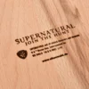 Supernatural - Eat More Pie Schneidebrett Buche