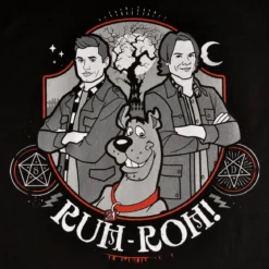 Supernatural - Scoobynatural Ruh-roh! T-Shirt schwarz
