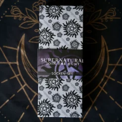 Supernatural Socken 3er Set in Geschenkbox