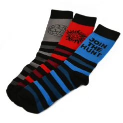 Supernatural Socken 3er Set in Geschenkbox