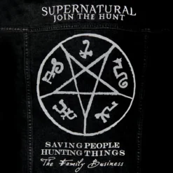Supernatural - Teufelsfalle Jeansjacke Damen schwarz