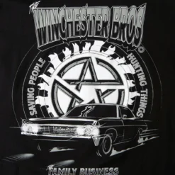 Supernatural - Winchester Bros T-Shirt schwarz