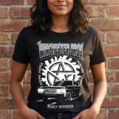 Supernatural - Winchester Bros T-Shirt schwarz