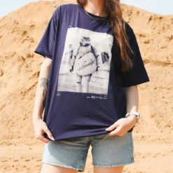Surfing Trooper T-Shirt für Star Wars Fans blau