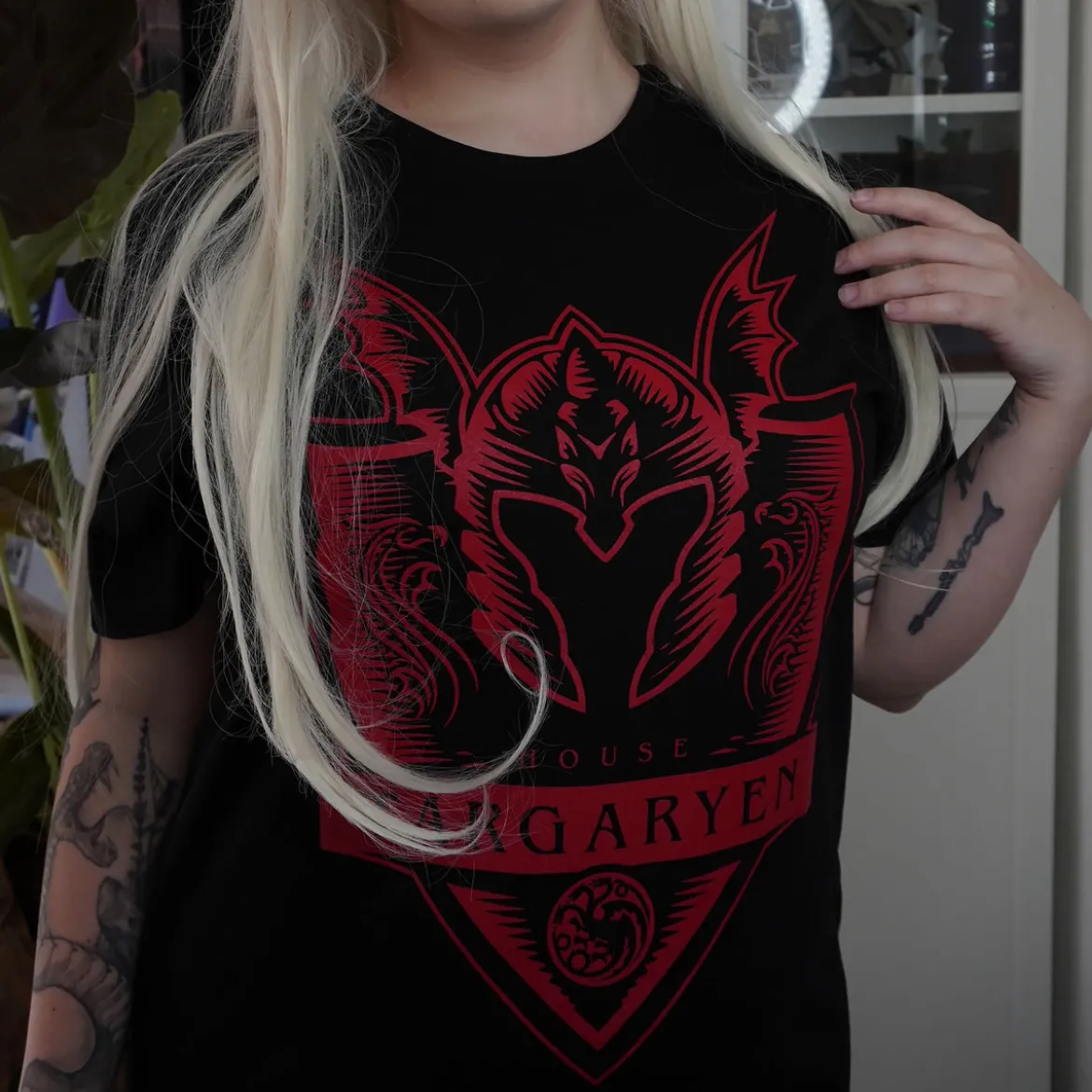 Targaryen T-Shirt schwarz - House of the Dragon