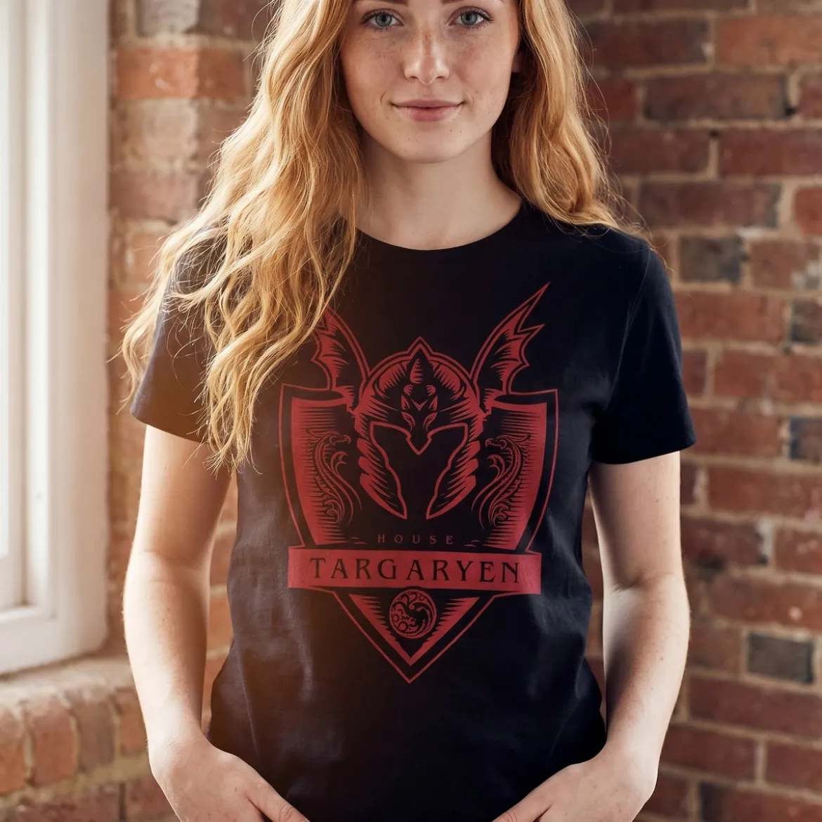 Targaryen T-Shirt schwarz - House of the Dragon