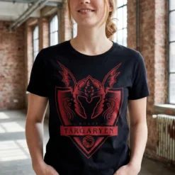 Targaryen T-Shirt schwarz - House of the Dragon