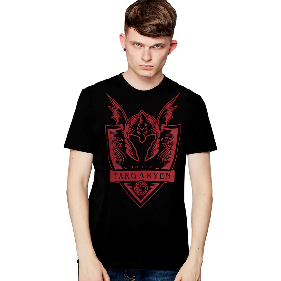 Targaryen T-Shirt schwarz - House of the Dragon
