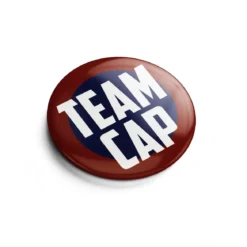 Team Cap Button für Captain America Fans