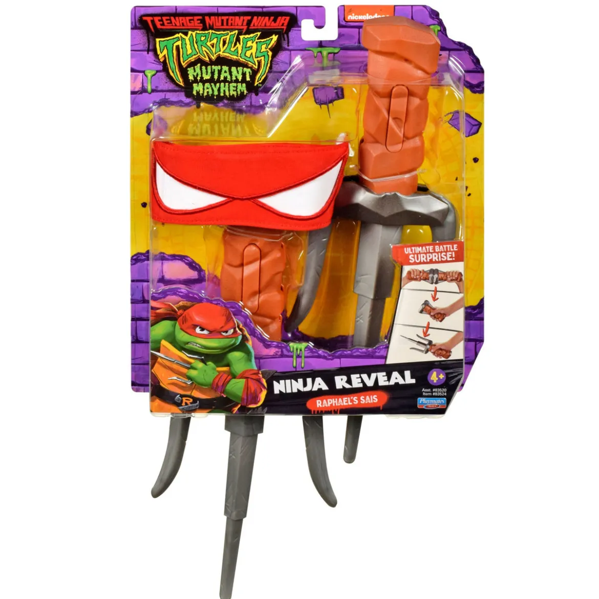 Teenage Mutant Ninja Turtles: Mutant Mayhem Raphael Transforming Sai