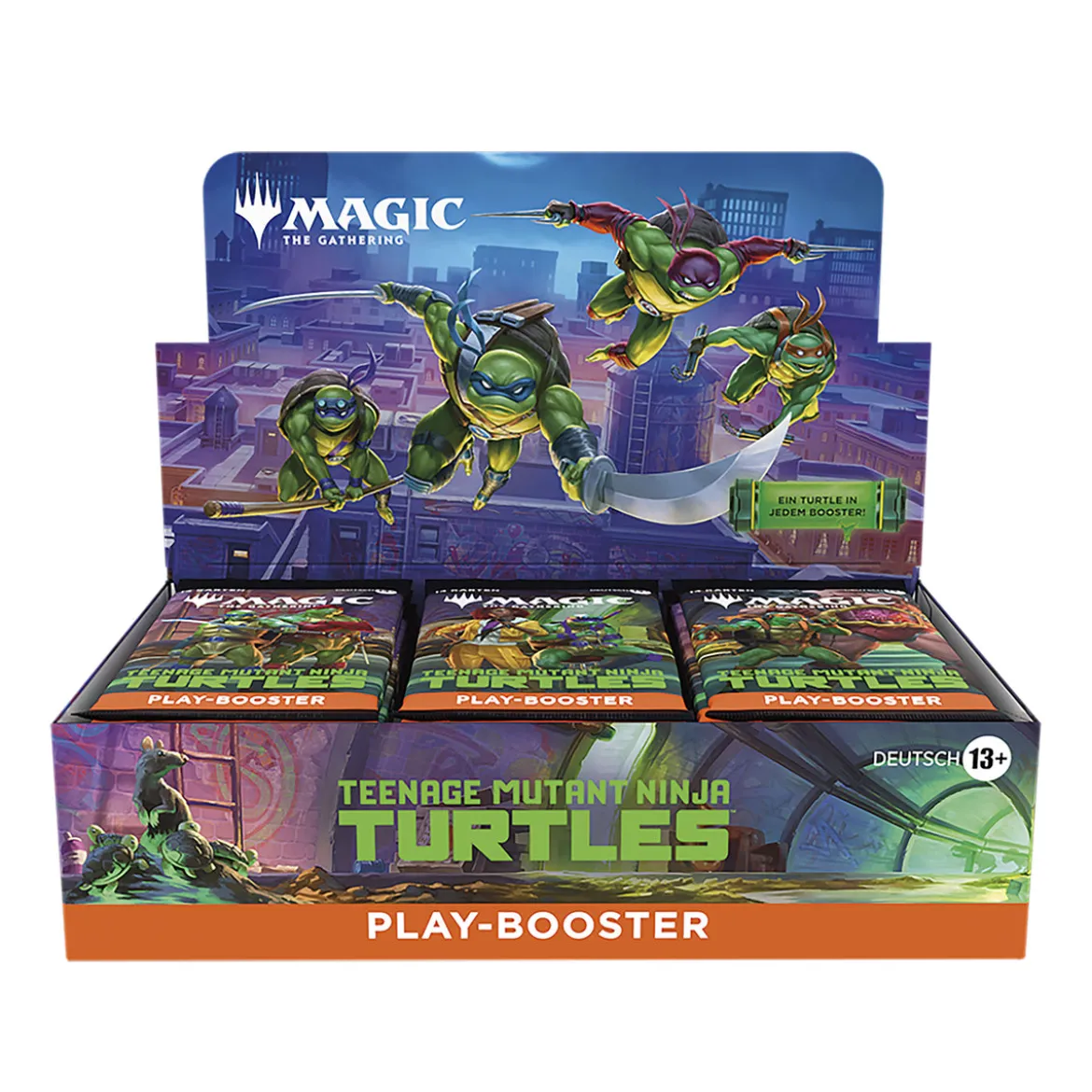 Teenage Mutant Ninja Turtles Play Booster deutsche Version - Magic The Gathering Display E1091583