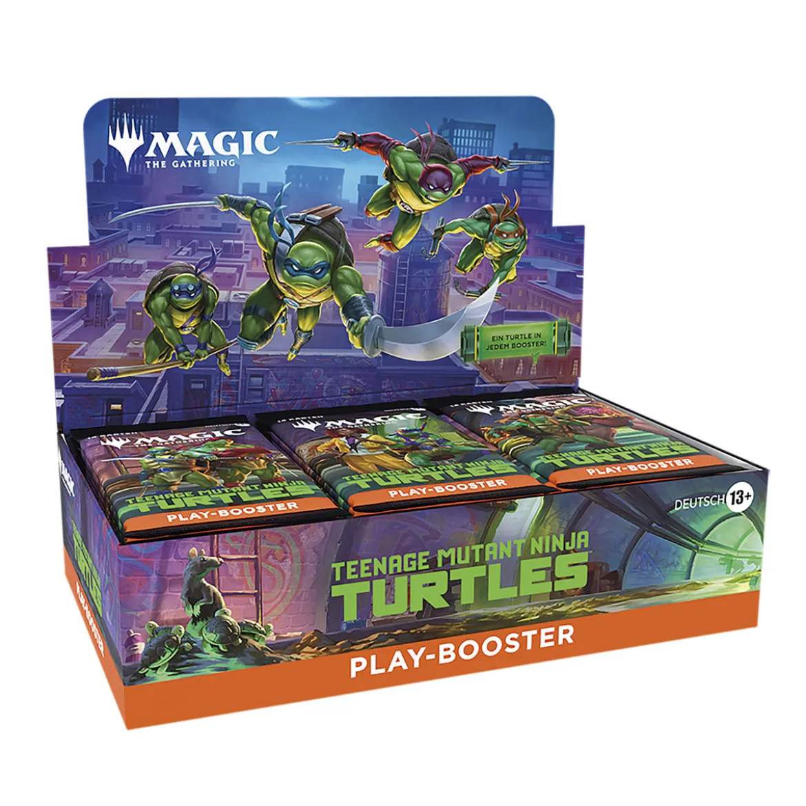 Teenage Mutant Ninja Turtles Play Booster deutsche Version - Magic The Gathering Display E1091583