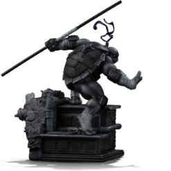 Teenage Mutant Ninja Turtles Art Scale Statue 1/10 Donatello Black and White Variant 26 cm heo exclusive