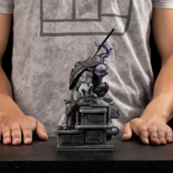 Teenage Mutant Ninja Turtles Art Scale Statue 1/10 Donatello Black and White Variant 26 cm heo exclusive