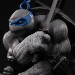 Teenage Mutant Ninja Turtles Art Scale Statue 1/10 Leonardo Black and White Variant 26 cm heo exclusive