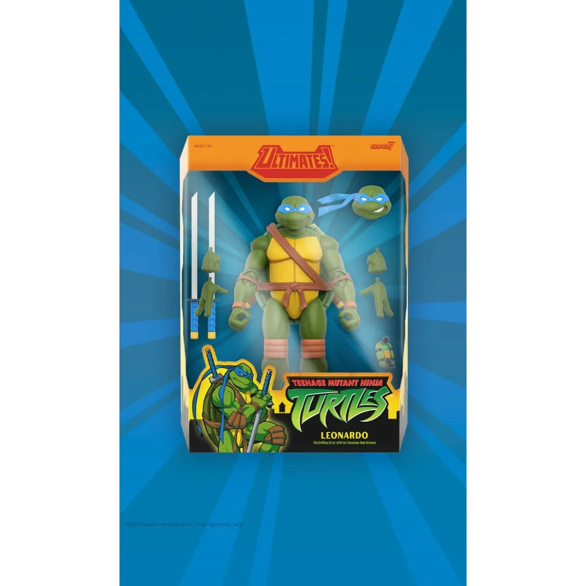 Teenage Mutant Ninja Turtles Ultimates Actionfigur Wave 12 Leonardo 18 cm