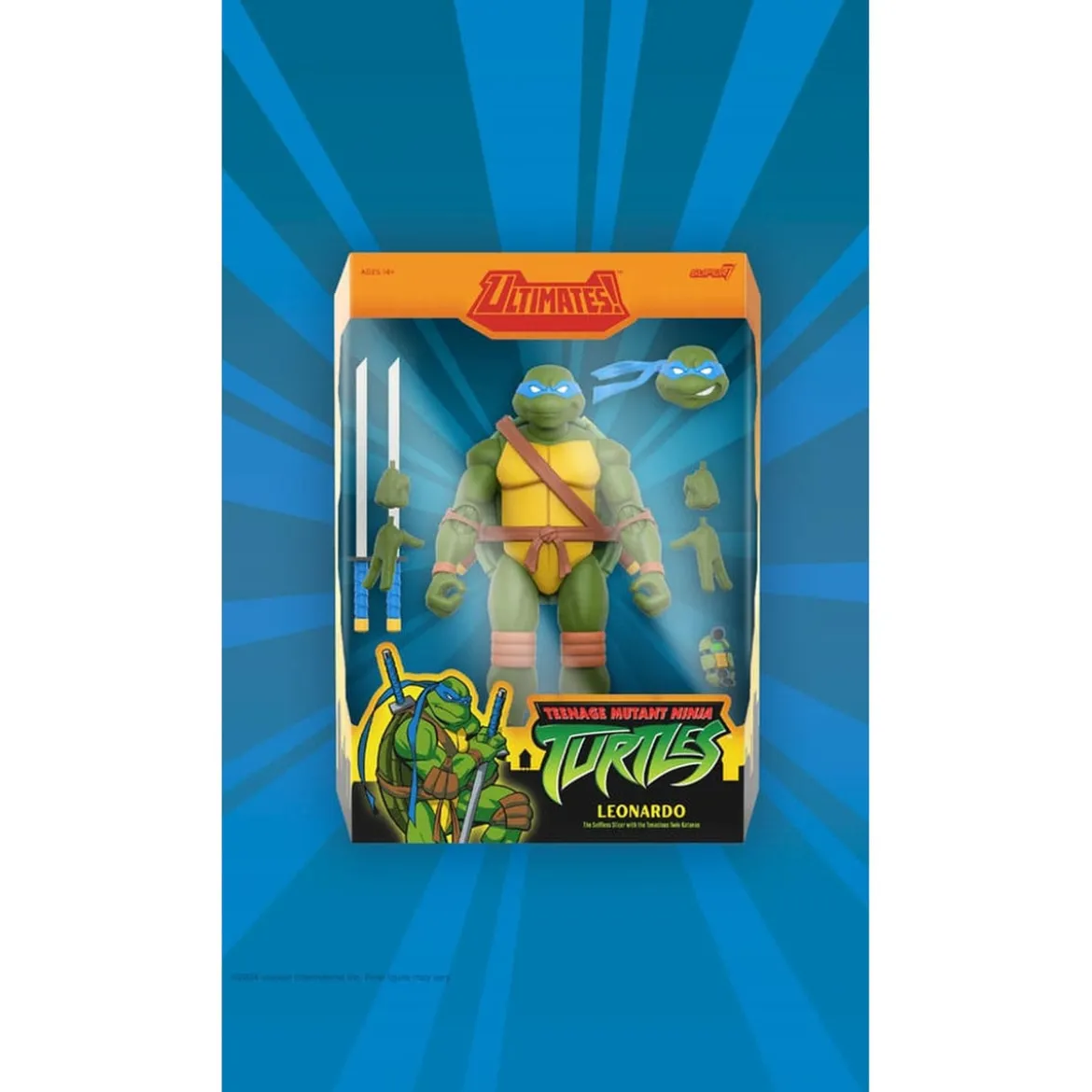 Teenage Mutant Ninja Turtles Ultimates Actionfigur Wave 12 Leonardo 18 cm