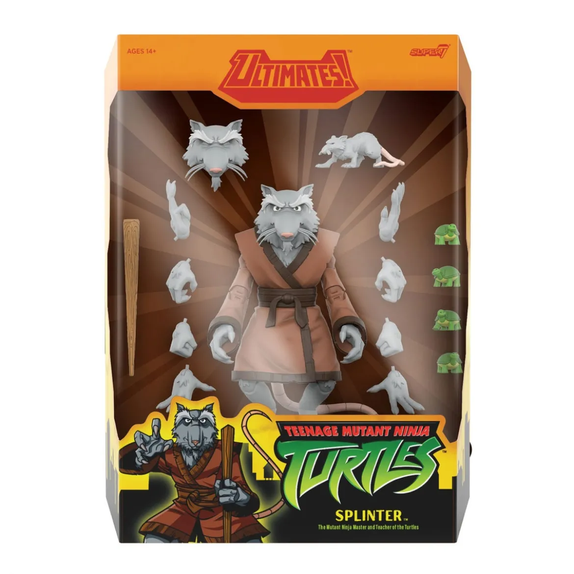Teenage Mutant Ninja Turtles Ultimates Actionfigur Wave 13 Splinter 18 cm