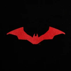 The Batman Logo Hoodie schwarz-rot