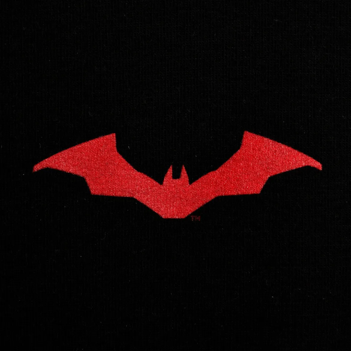 The Batman Logo Hoodie schwarz-rot