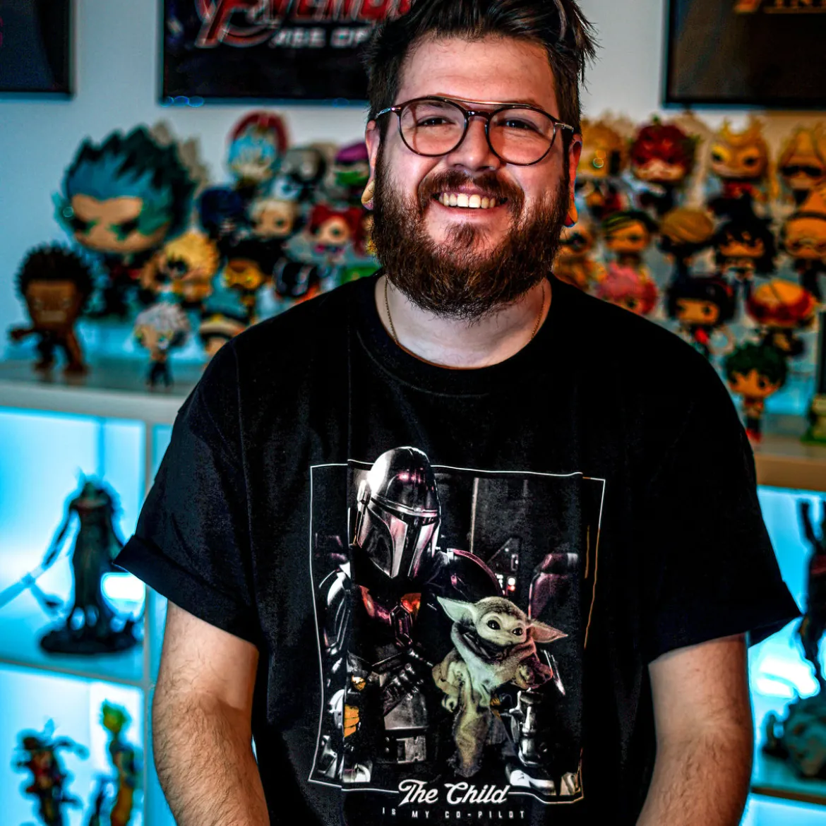 The Child is My Co-Pilot T-Shirt schwarz - Star Wars The Mandalorian