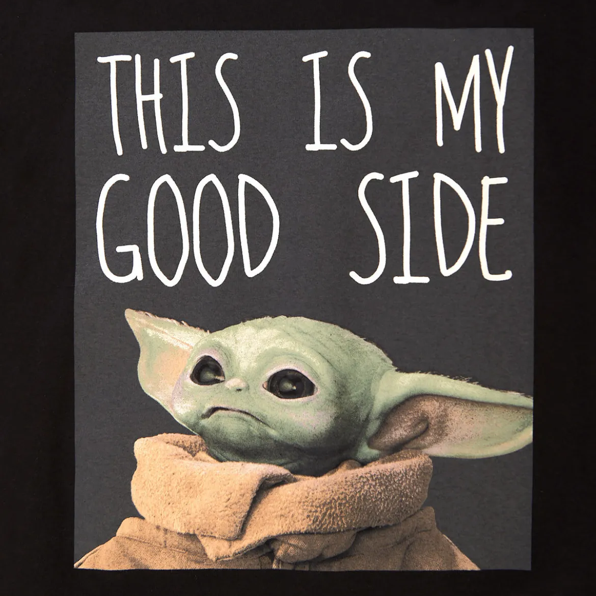 The Child My Good Side T-Shirt schwarz - Star Wars The Mandalorian