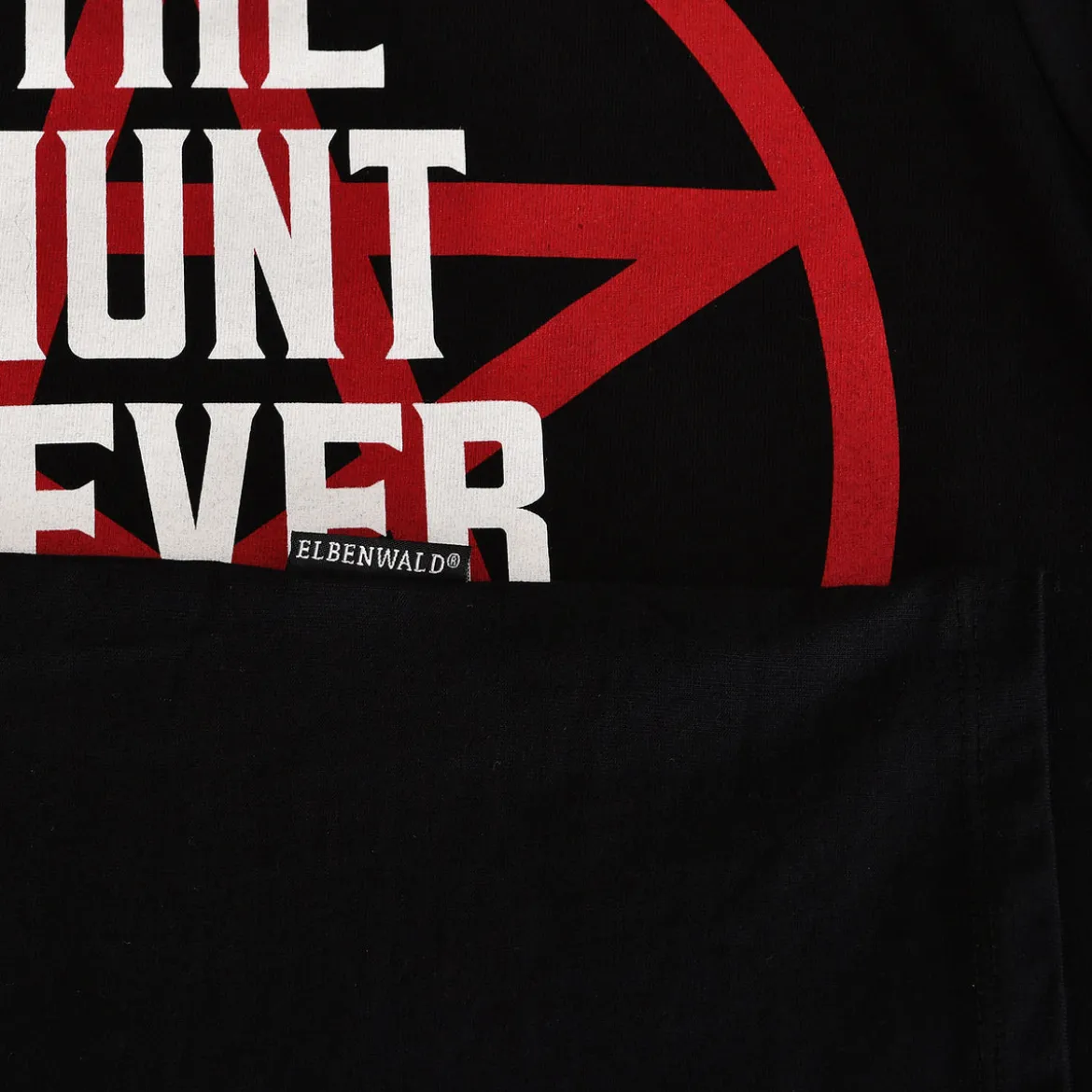 The Hunt Never Ends T-Shirt für Supernatural Fans schwarz