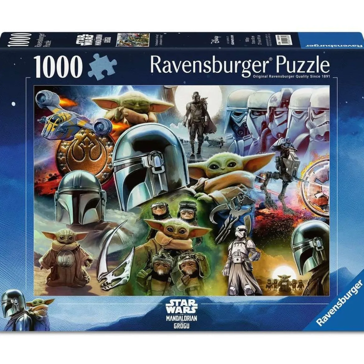 The Mandalorian and Grogu Puzzle (1000 Teile)