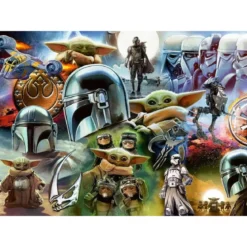 The Mandalorian and Grogu Puzzle (1000 Teile)