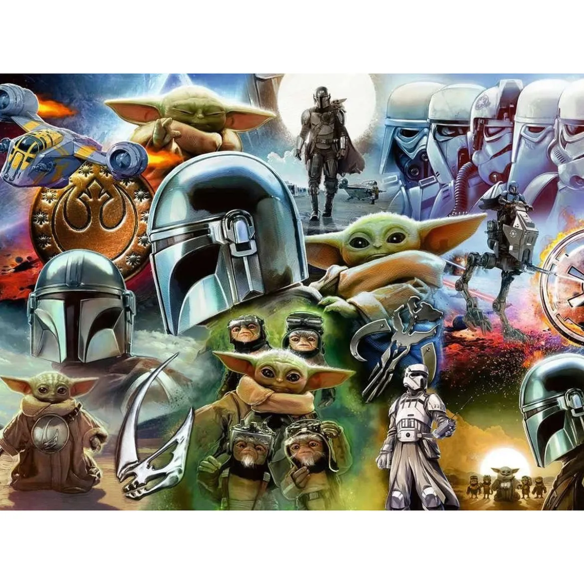 The Mandalorian and Grogu Puzzle (1000 Teile)
