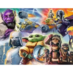 The Mandalorian and Grogu Puzzle (500 Teile)