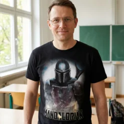 The Mandalorian Fighter T-Shirt schwarz - Star Wars