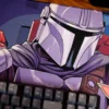The Mandalorian & Grogu Mousepad - Star Wars