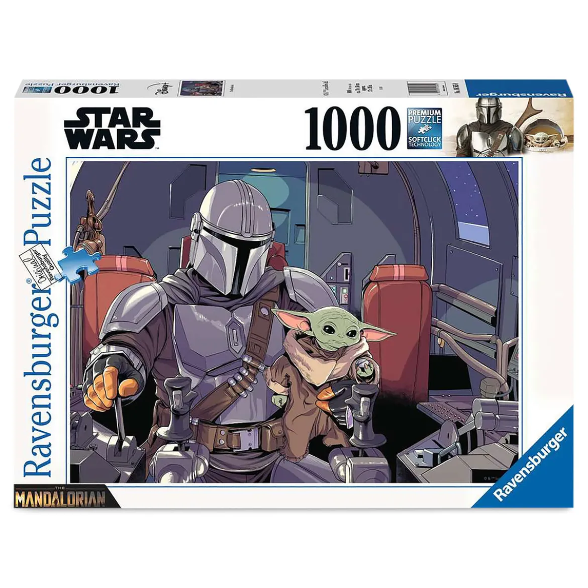 The Mandalorian & Grogu Puzzle - Star Wars