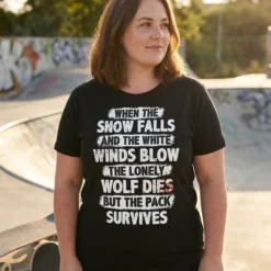 The Pack Survives T-Shirt schwarz