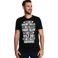 The Pack Survives T-Shirt schwarz
