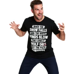 The Pack Survives T-Shirt schwarz
