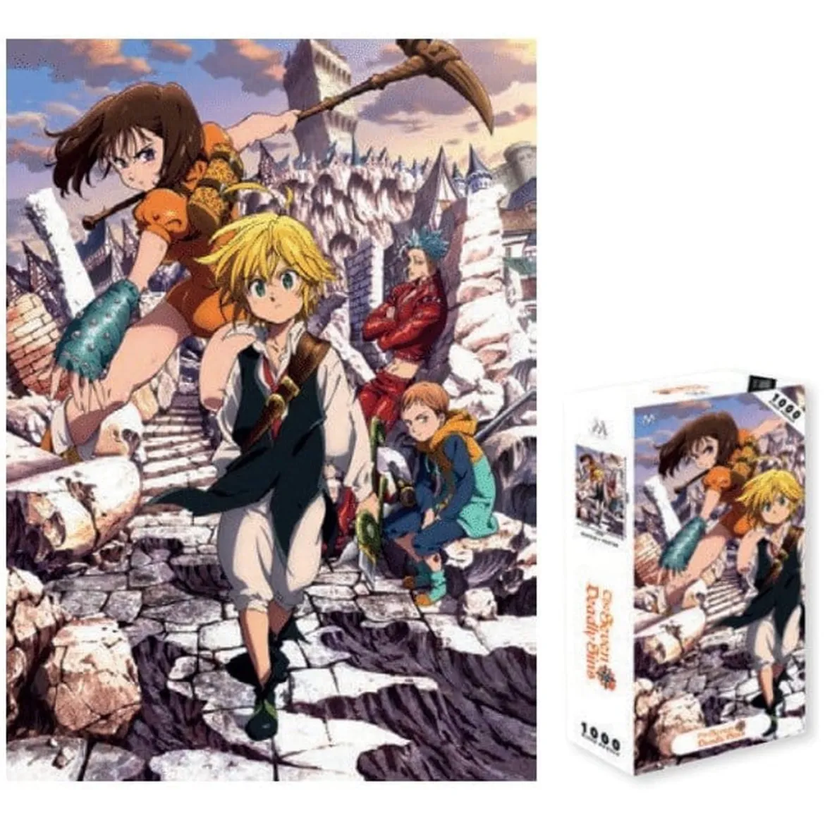 The Seven Deadly Sins: Puzzle 1000 Teile