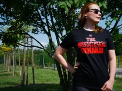 The Suicide Squad - Shot Logo T-Shirt schwarz