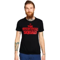 The Suicide Squad - Shot Logo T-Shirt schwarz
